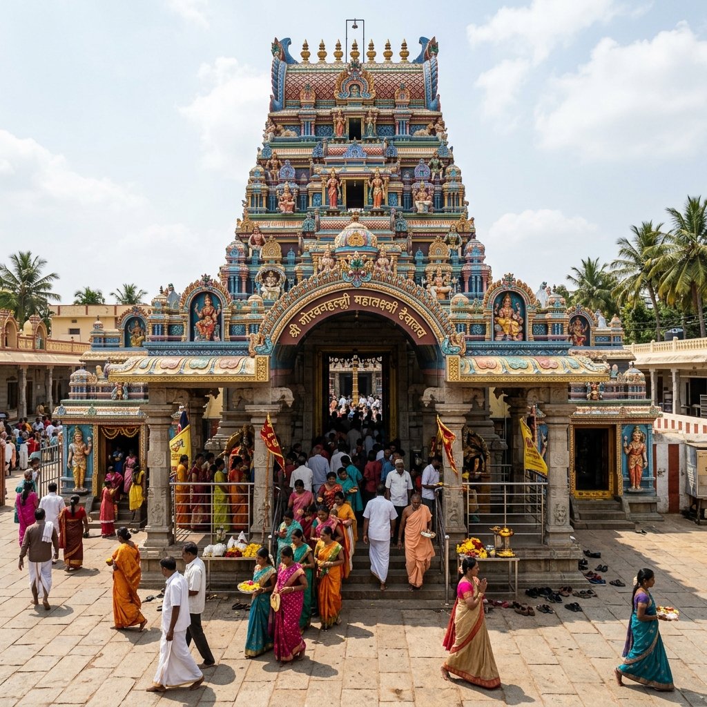 Goravanahalli Temple Gets Digital Queue System for Faster Darshan