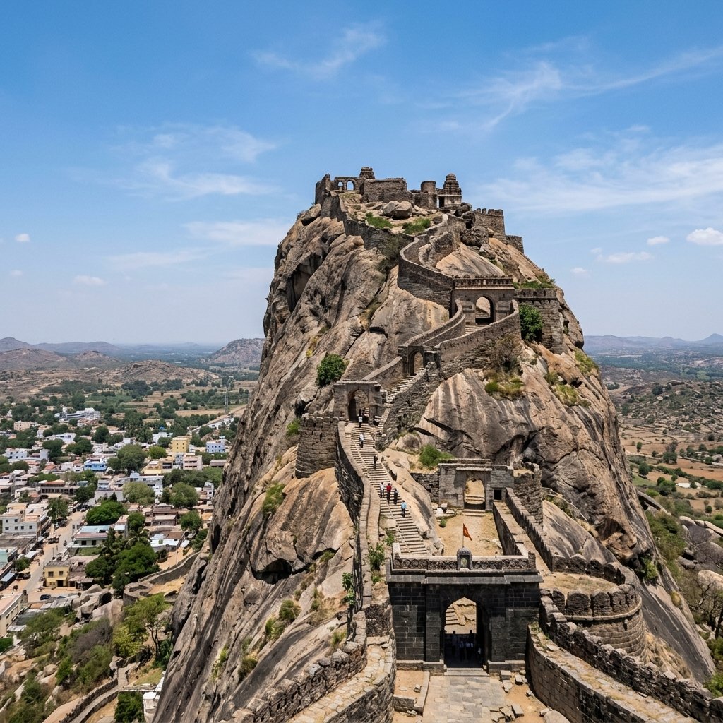 Madhugiri Fort Conservation Work Begins Under ASI Supervision